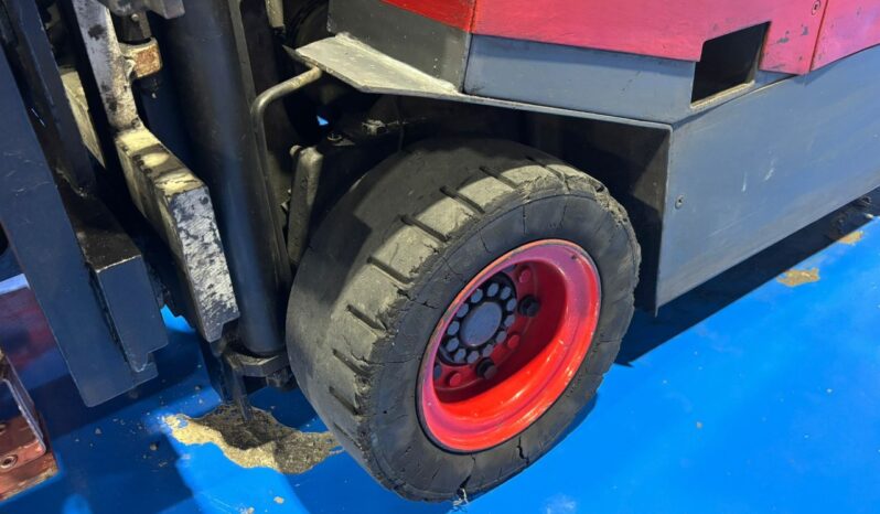 Carretilla Eléctrica FIAT 3 Ruedas 1500Kg Mástil Doble 5000mm lleno