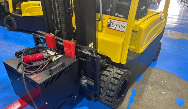 Carretilla Eléctrica 4 Ruedas HYSTER J2.0XN 2000Kg Mástil Triple lleno