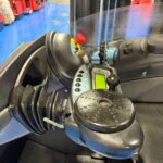 Puesto de conducción de carretilla retráctil Hyster